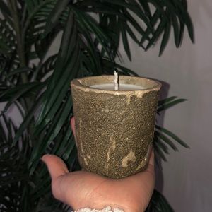 Handcrafted surf wax candle